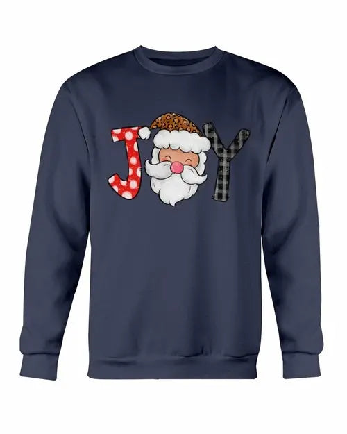 Joy Santa Christmas Sweatshirt Amazing Hot Prices For You