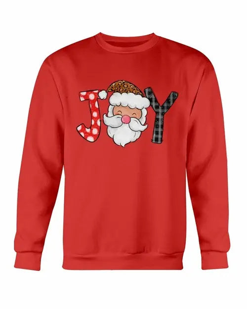 Joy Santa Christmas Sweatshirt Amazing Hot Prices For You