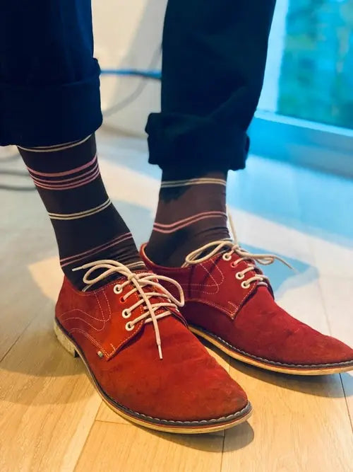 REIN striped men's suit socks Amazing Hot Prices For You
