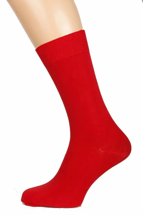 TAUNO men's red socks Amazing Hot Prices For You